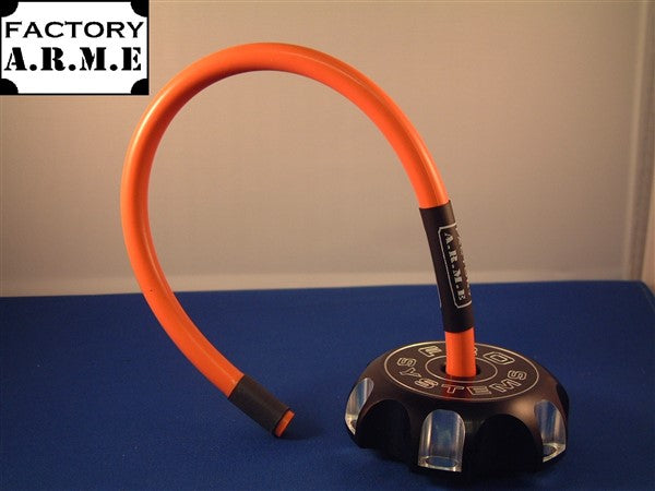 FUEL VENT HOSE FACTORY ARME TREATED WITH OUR UNIQUE TAC FORMULA, ORANGE
