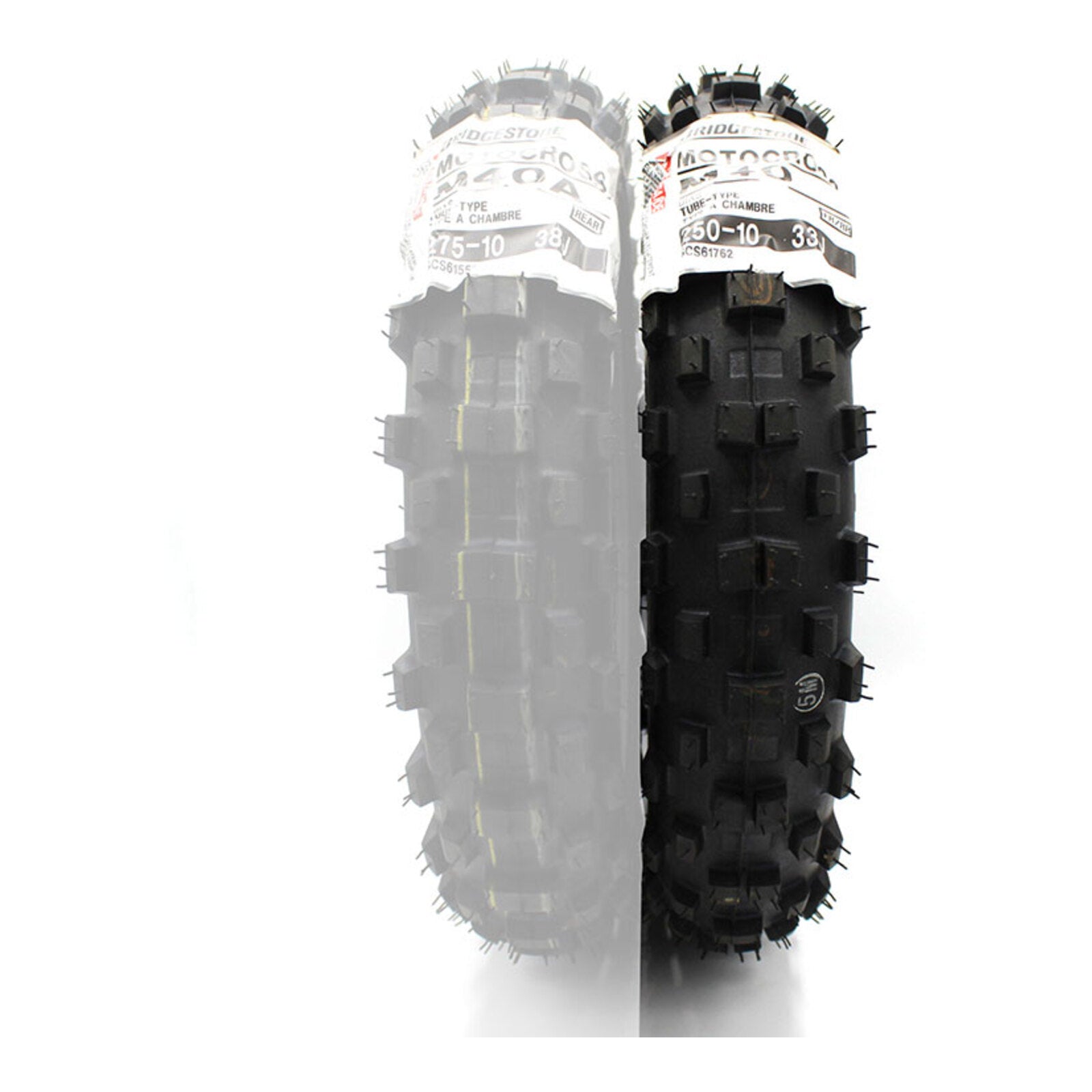 Bridgestone 250-10 M40 Soft / Medium Front or Rear Off-Road Tyre