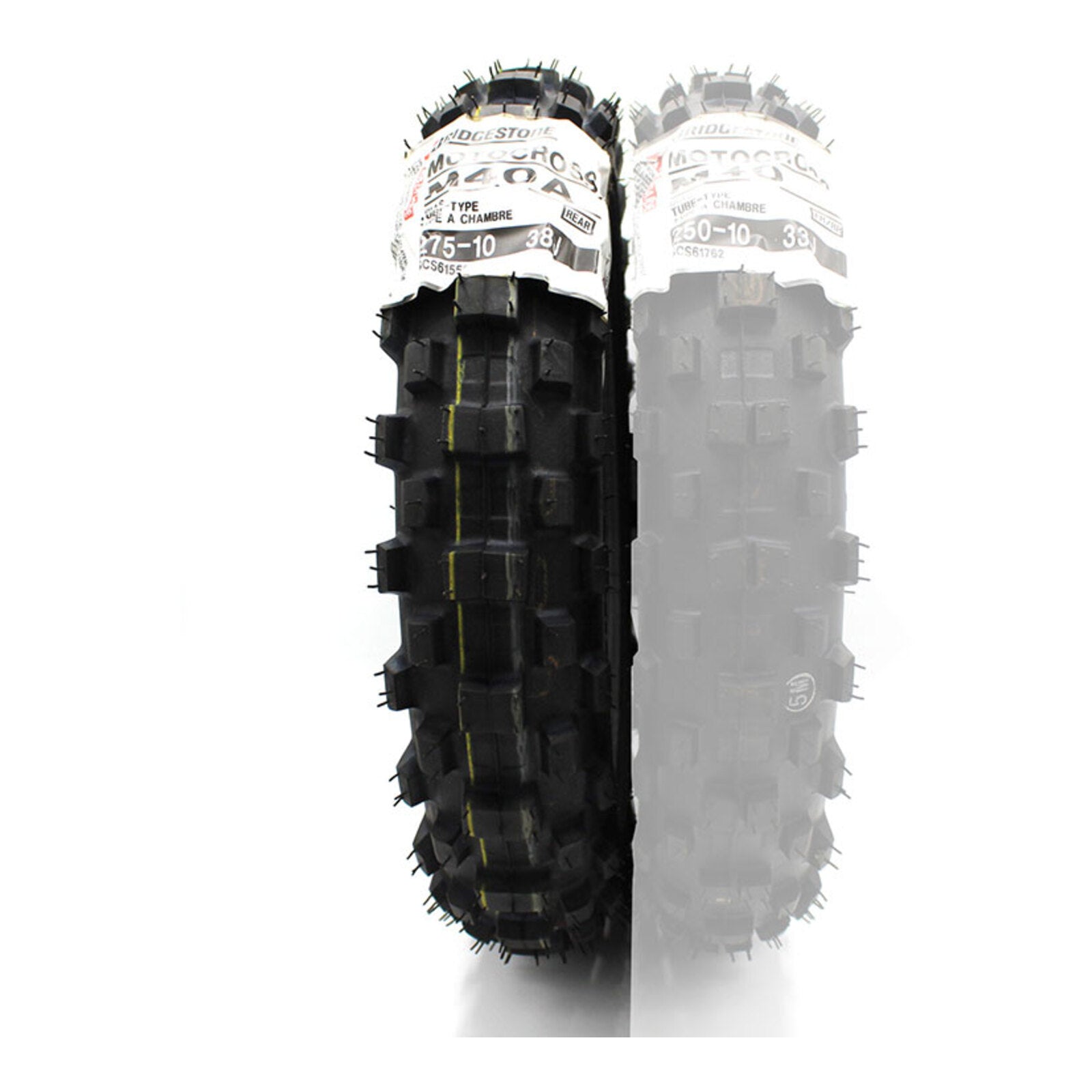 Bridgestone 275-10 M40A Hi-Power Soft / Medium Rear Off-Road Tyre