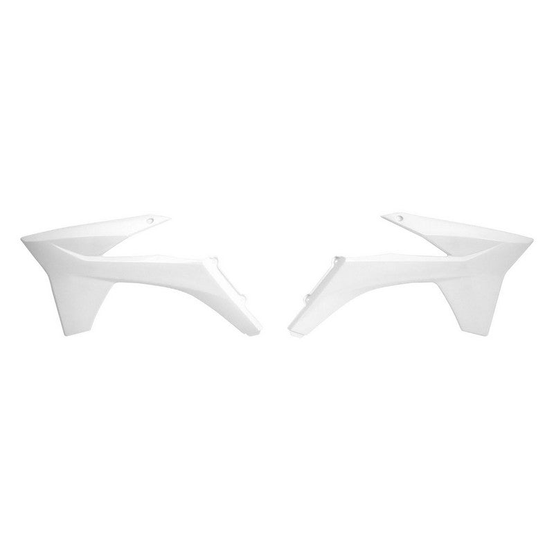 RADIATOR SHROUDS RTECH WHITE KTM EXC SX EXCF SXF