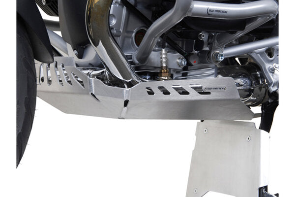 BASH PLATE SW MOTECH SILVER BMW R1200GS 04-12 R1200GS ADVENTURE 08-13