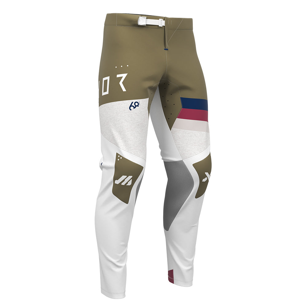 THOR MX PANT SPORTMODE LEAGUE WHITE/COPPER