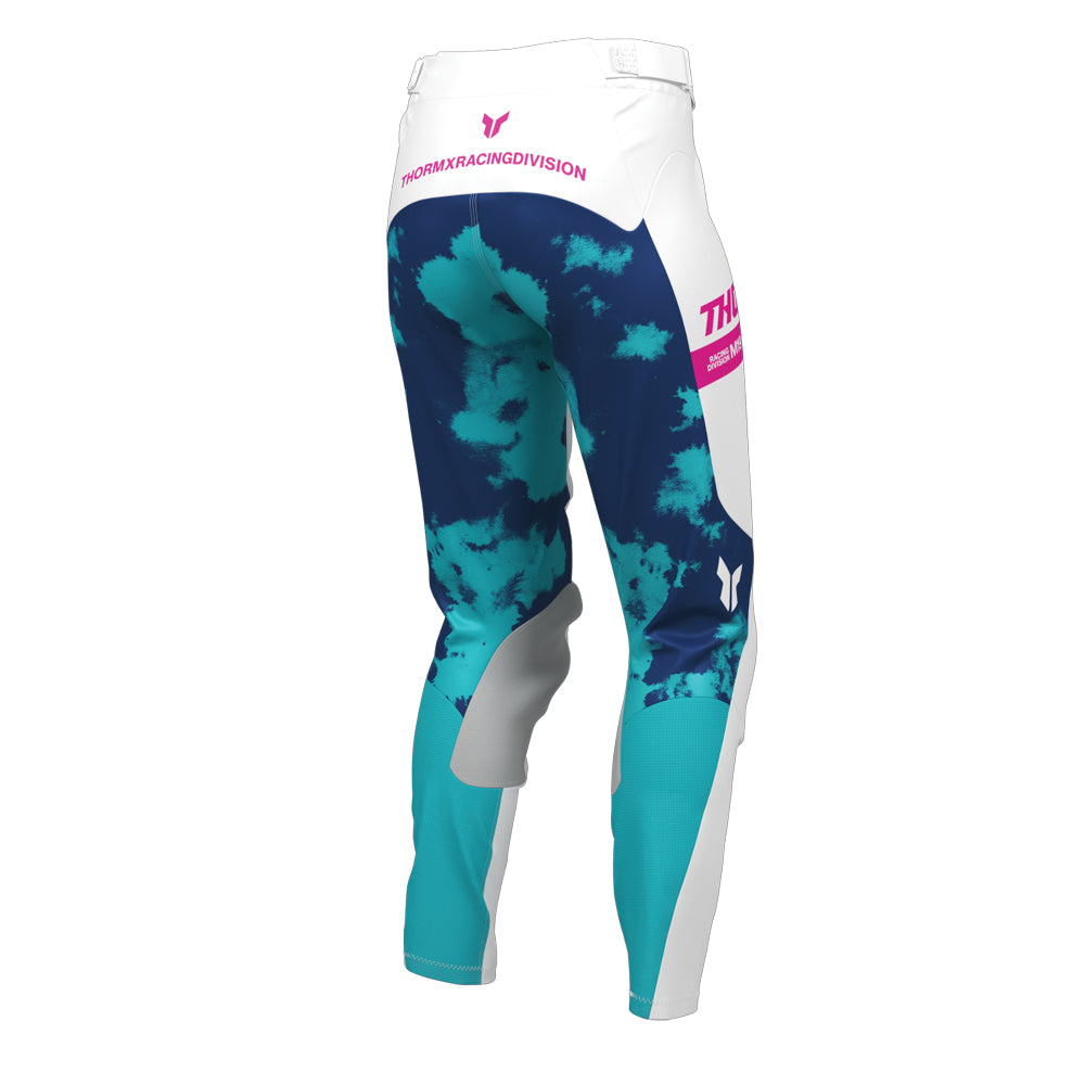 THOR SPORTMODE PANT WOMENS BLEACH WHITE/AQUA