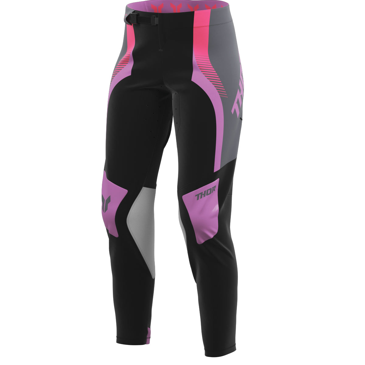 THOR SPORTMODE PANT WOMENS BLEACH BLACK/ORG
