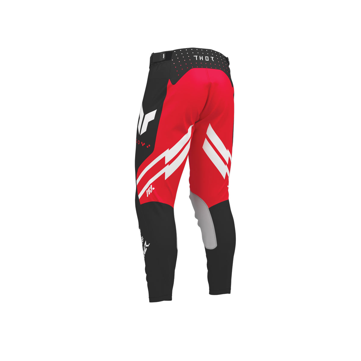 THOR MX PANT LAUNCHMODE FUTURA BLACK/RED