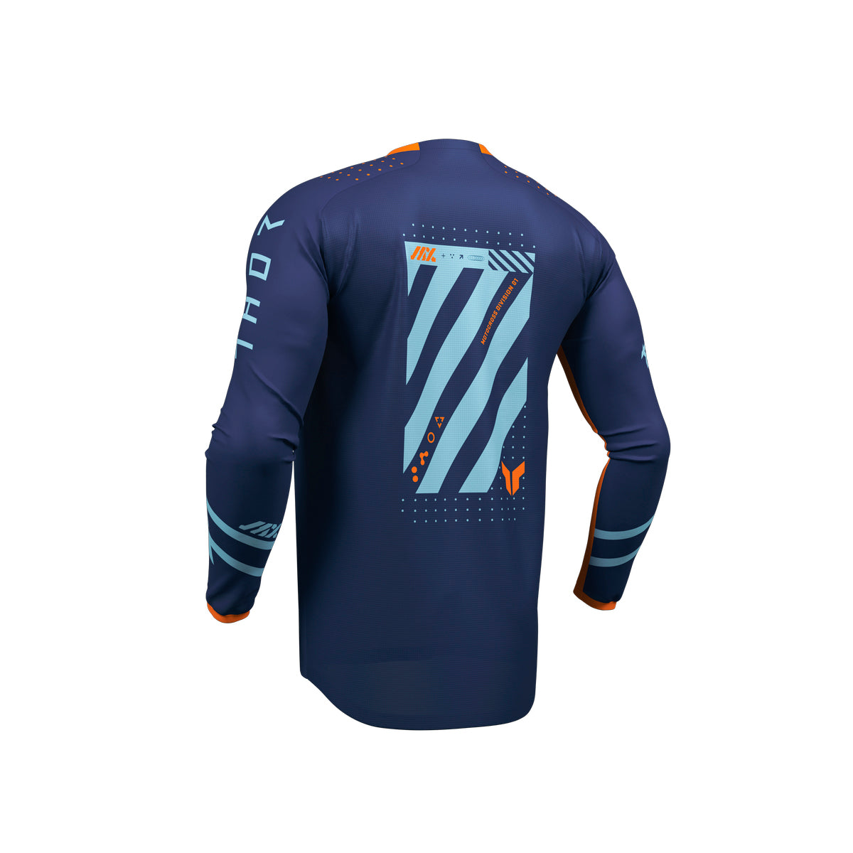 THOR MX YOUTH LAUNCHMODE FUTURA NAVY/ORANGE