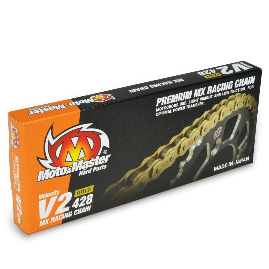 CLIP LINK 428 GOLD V2 MOTO MASTER MADE IN JAPAN