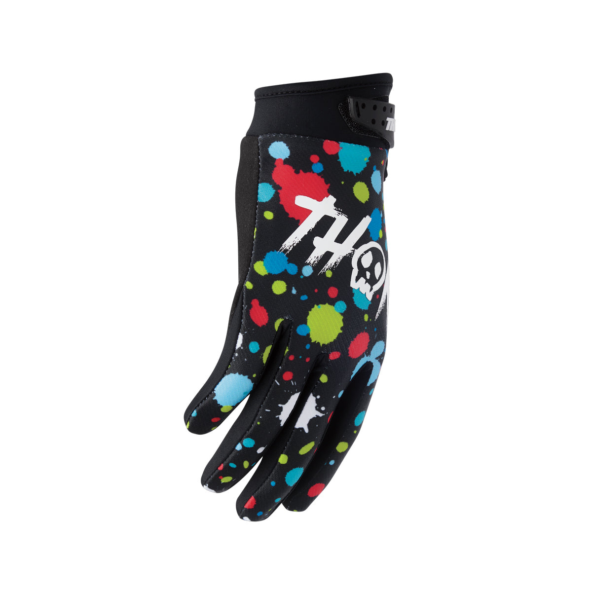 THOR GLOVE YOUTH LAUNCHMODE SPLAT BLACK