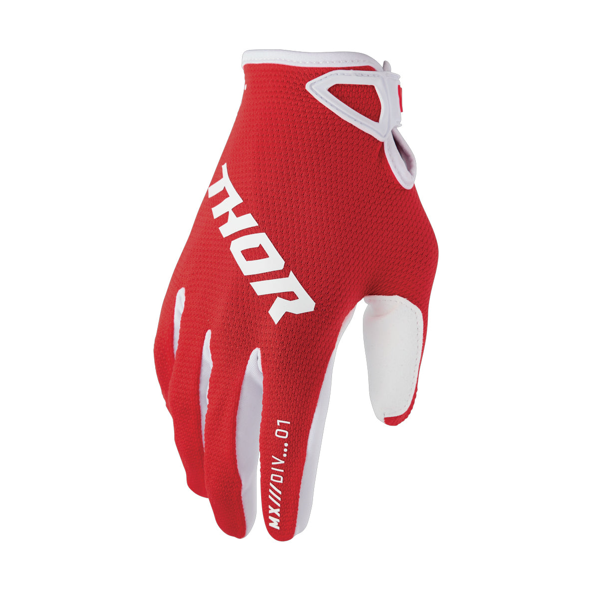 THOR GLOVE YOUTH RIDEMODE STATIC RED