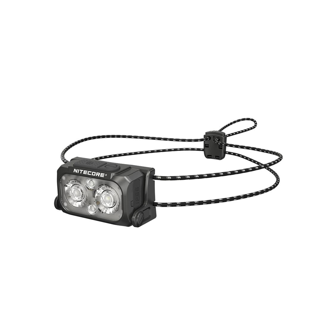 NITECORE USB C 400 LUMENS LED MCT ULTRA LIGHTWEIGHT HEADLAMP TORCH BLACK