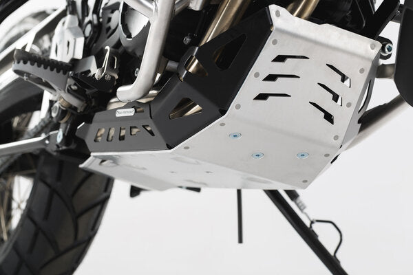 BASH PLATE SW MOTECH SILVER BMW F650GS F700GS F800GS F800GS ADVENTURE HUSQVARNA NUDA 900