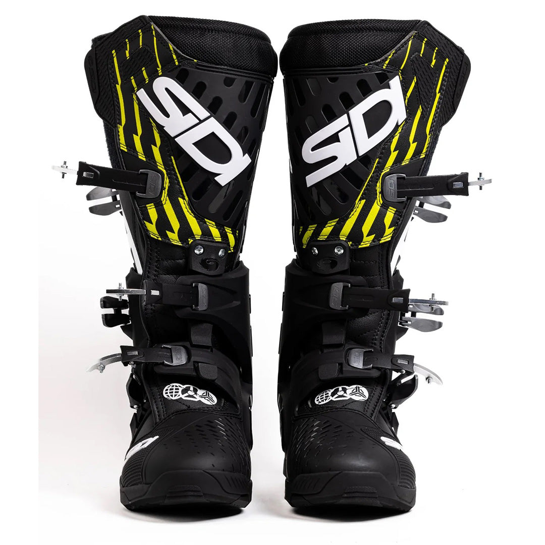 Sidi Crossair TA (The Arsenale collab) MX Boot - Black Yellow