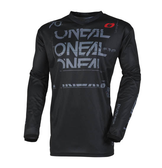 O'Neal ELEMENT Static Jersey - Black/Grey