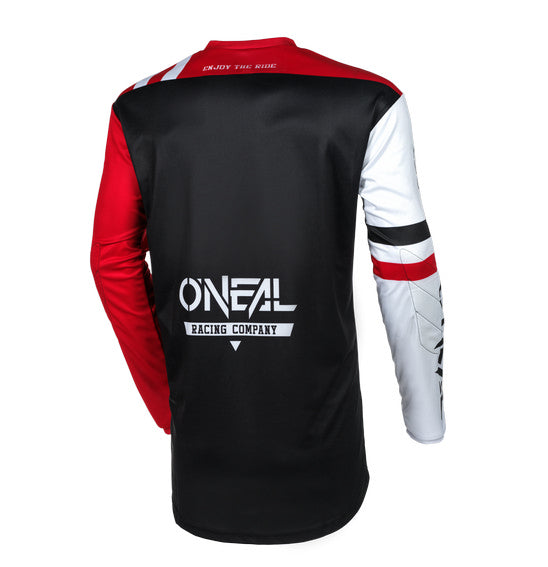 O'Neal 2026 Youth ELEMENT Warhawk Jersey - Black/White/Red