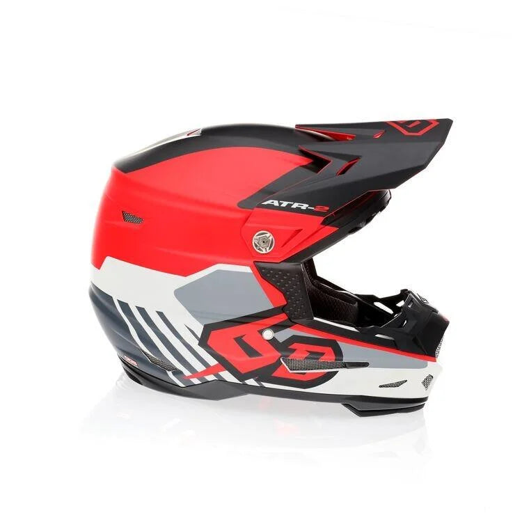 6D HELMET ATR-2 TARGET RED
