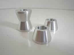 TRIPLE CLAMP RUBBER KILLERS CONES 360MX ALUMINIUM BUSHES HONDA