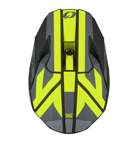 O'Neal 2026 3SRS RIDE Helmet - Black/Grey/Neon Yellow