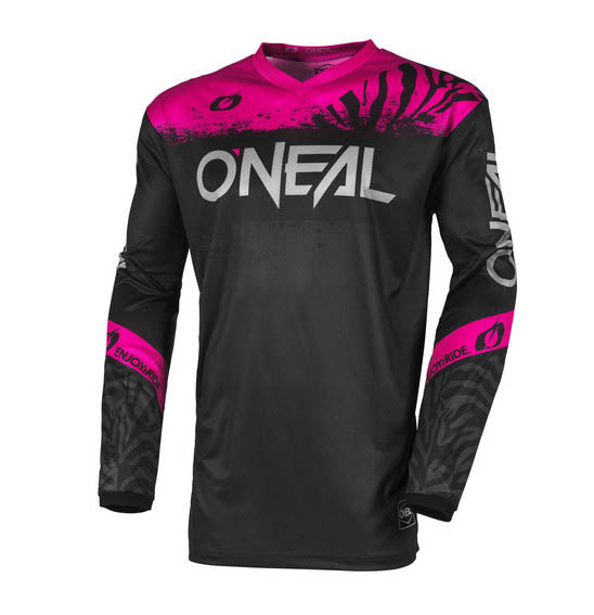 O'Neal Women's ELEMENT Shocker Jersey - Black/Pink