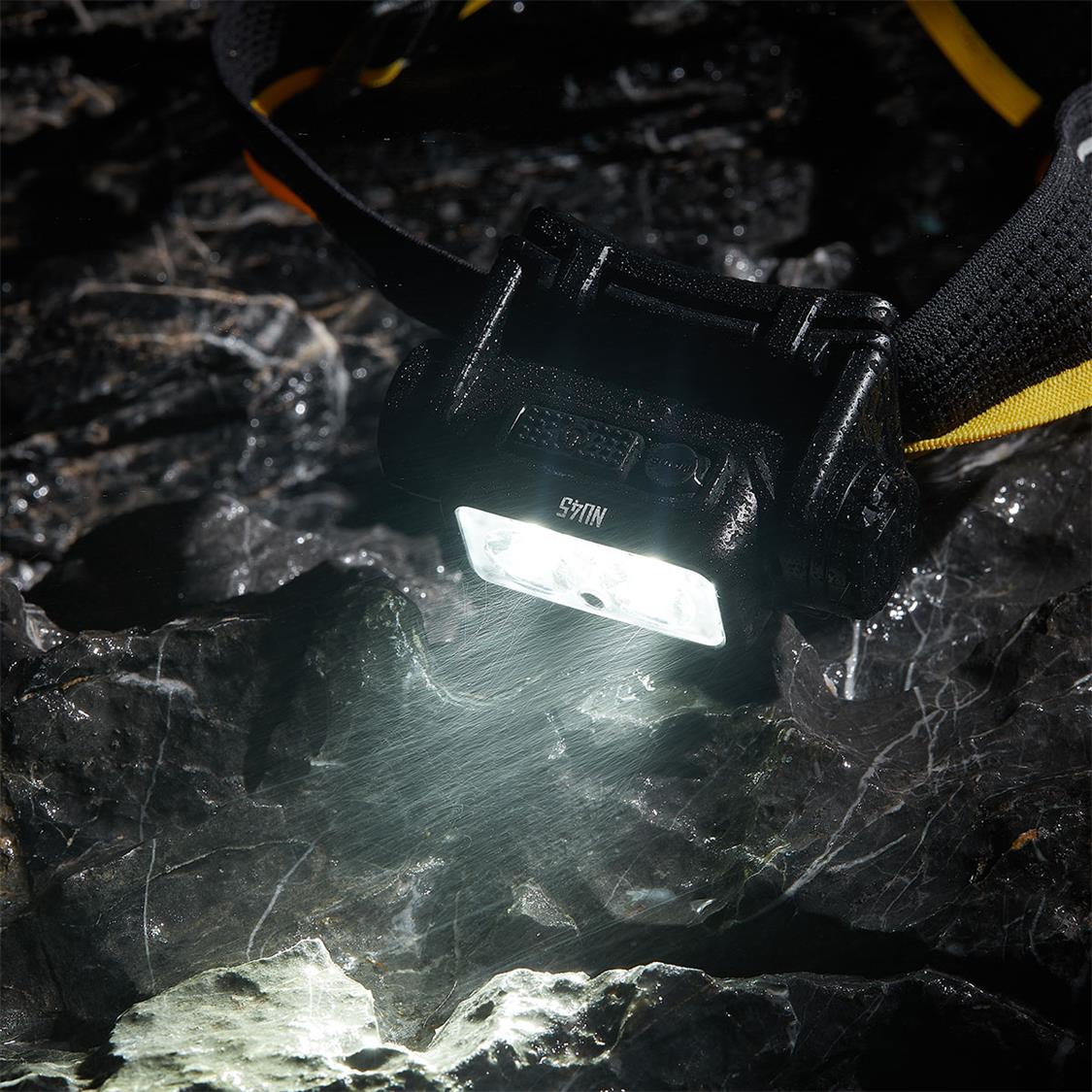 NITECORE NU45 1700 LUMENS USB RECHARGEABLE ULTRA LIGHTWEIGHT HEADLAMP TORCH