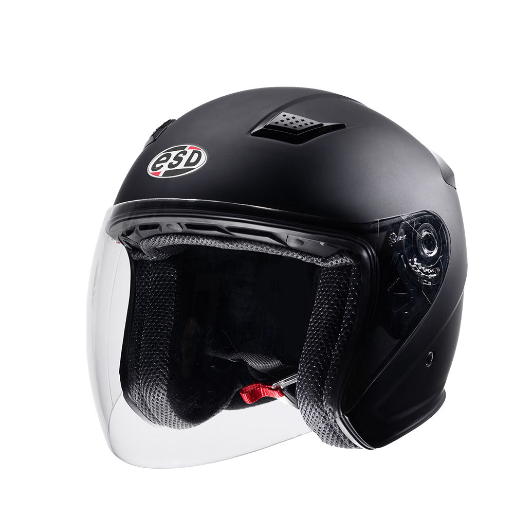 HELMET ELDORADO E10 OPEN FACE MATTE BLACK XS