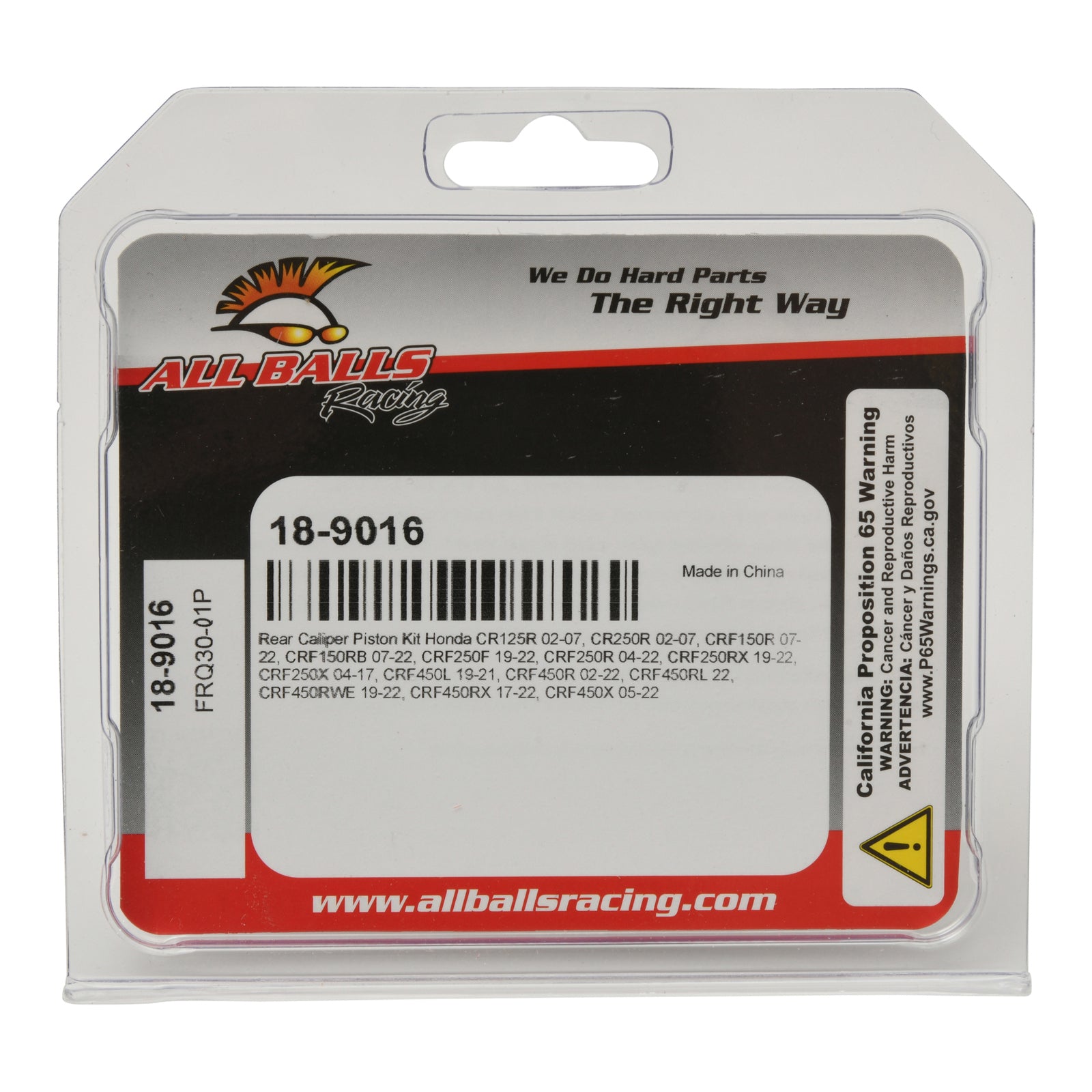 All Balls Racing Calliper Piston Kit (18-9016)