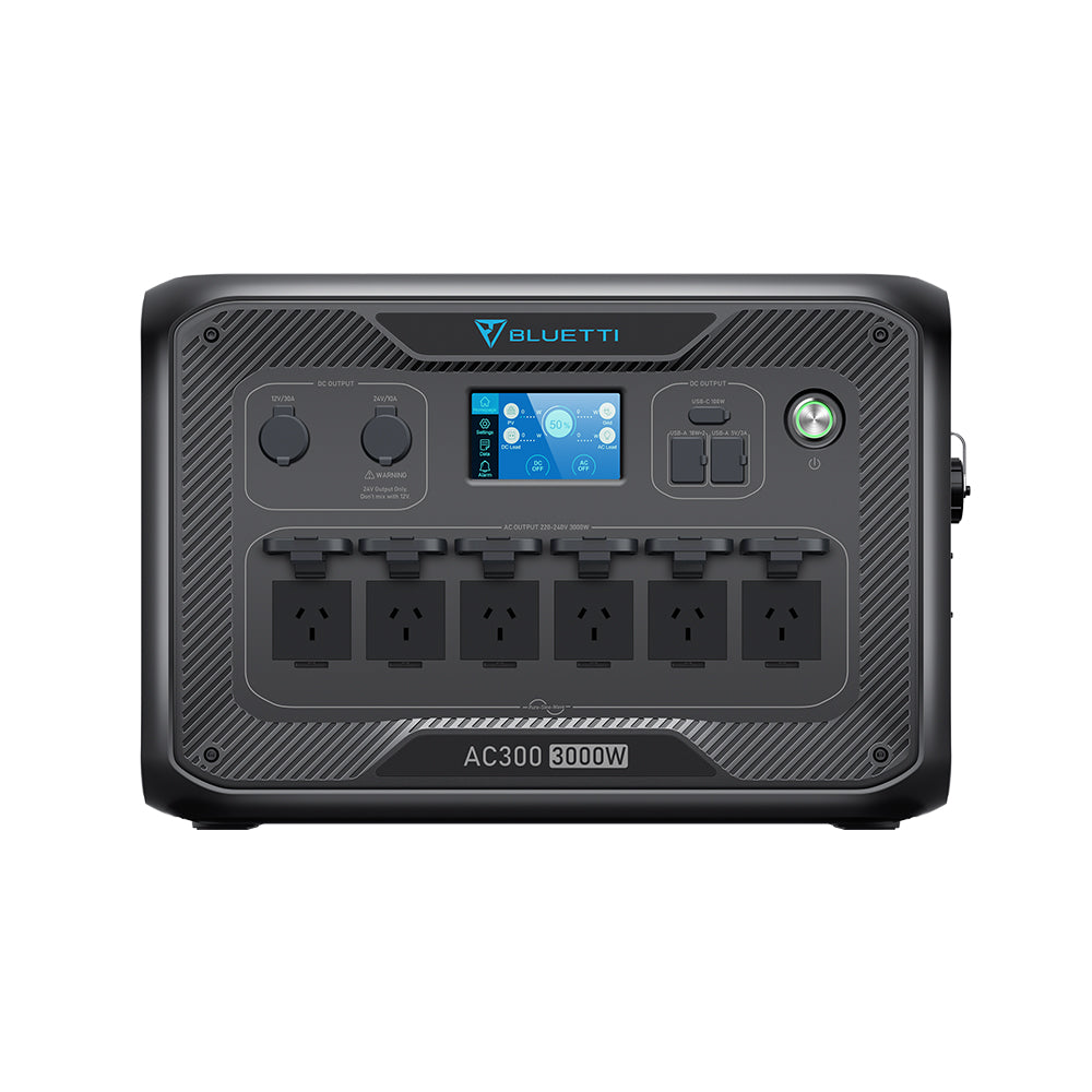 BLUETTI AC300 EXPANDABLE HOME & PORTABLE POWER STATION | 3000W (6000W SURGE)