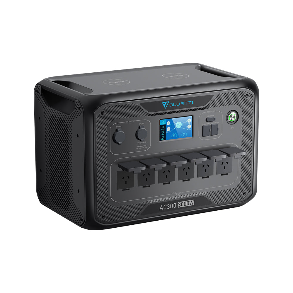 BLUETTI AC300 EXPANDABLE HOME & PORTABLE POWER STATION | 3000W (6000W SURGE)