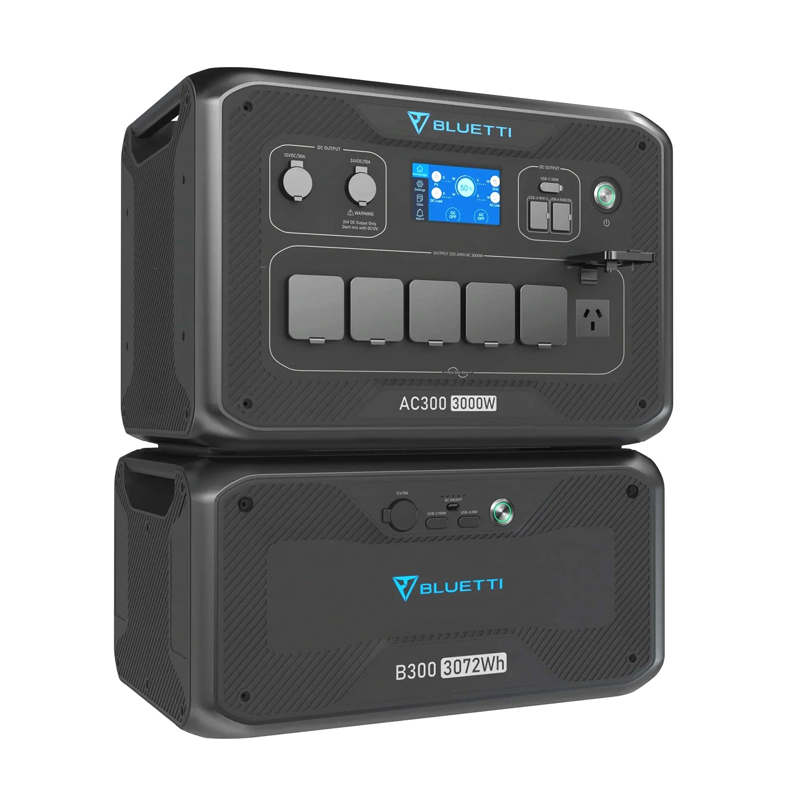 BLUETTI AC300 EXPANDABLE HOME & PORTABLE POWER STATION | 3000W (6000W SURGE)