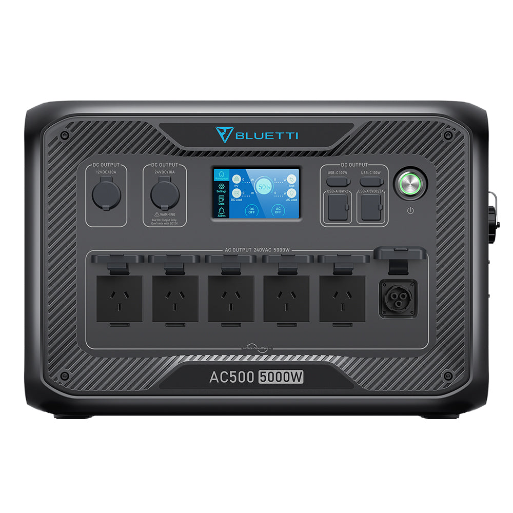 BLUETTI AC500 EXPANDABLE HOME & PORTABLE POWER STATION | 5000W (10000W SURGE)