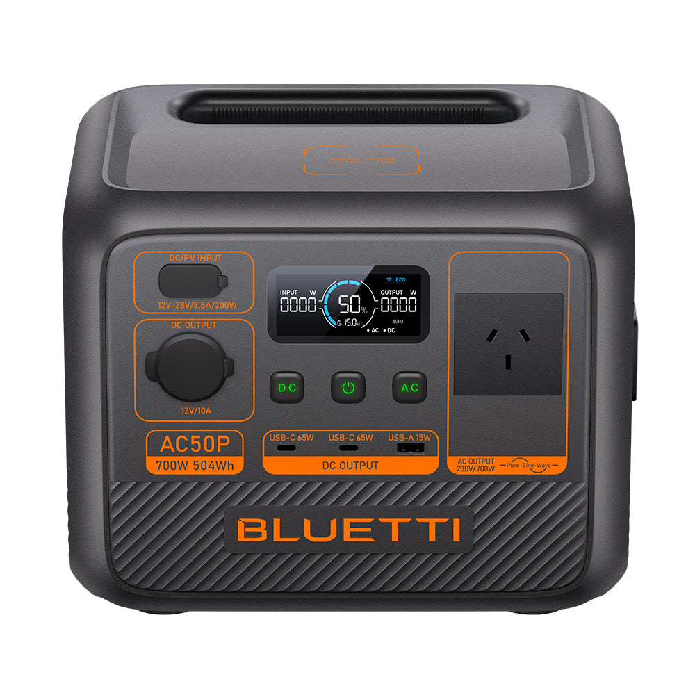 BLUETTI AC50P PORTABLE POWER STATION | 700W 504Wh
