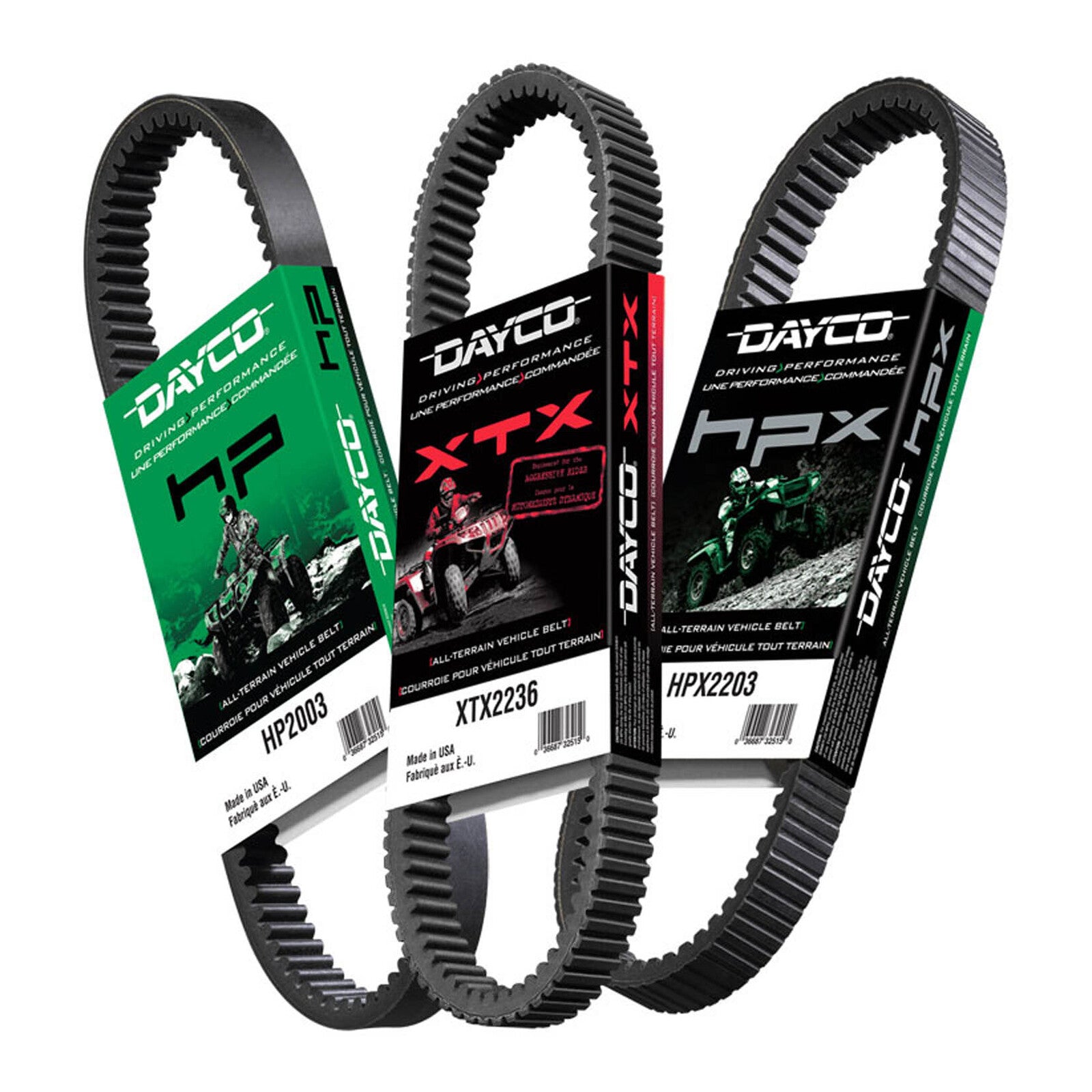 Dayco ATV Belt XTX Kawasaki