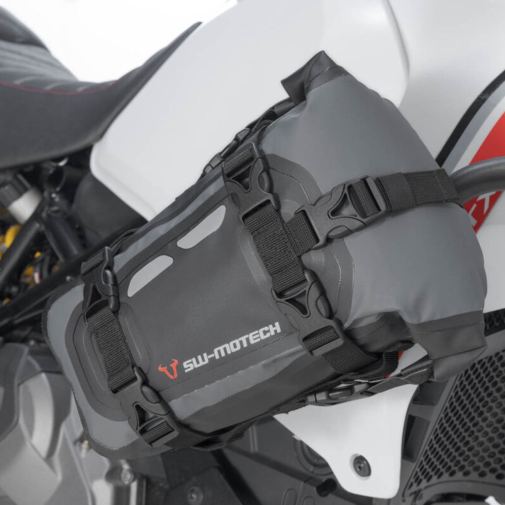 TAIL BAG SW MOTECH DRYBAG BLACK GREY 8L