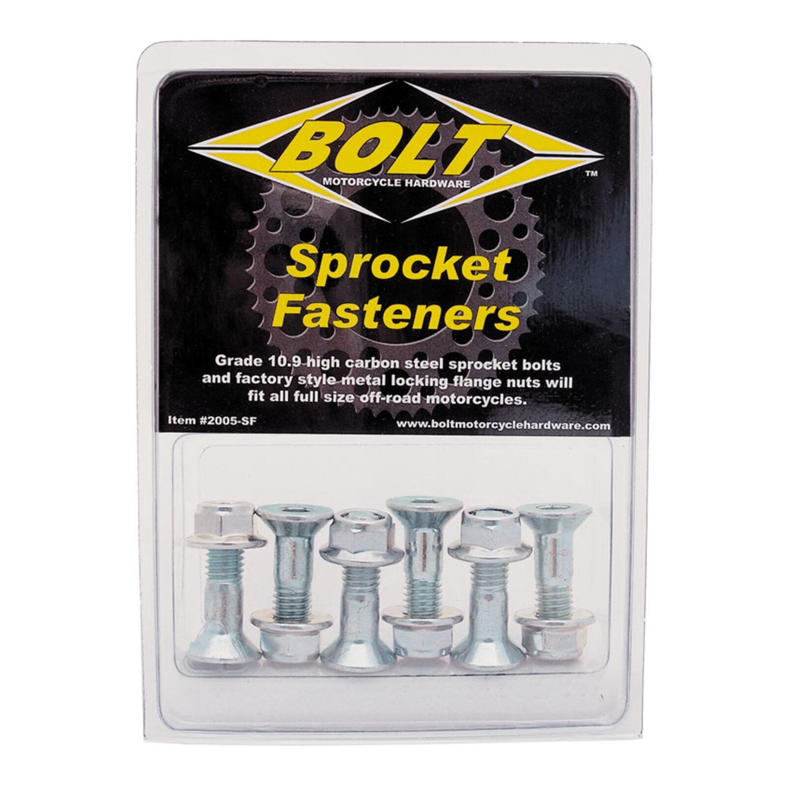 BOLT HUB-SAVERS SPROCKET BOLTS/NUTS -JAP 2008-HS S