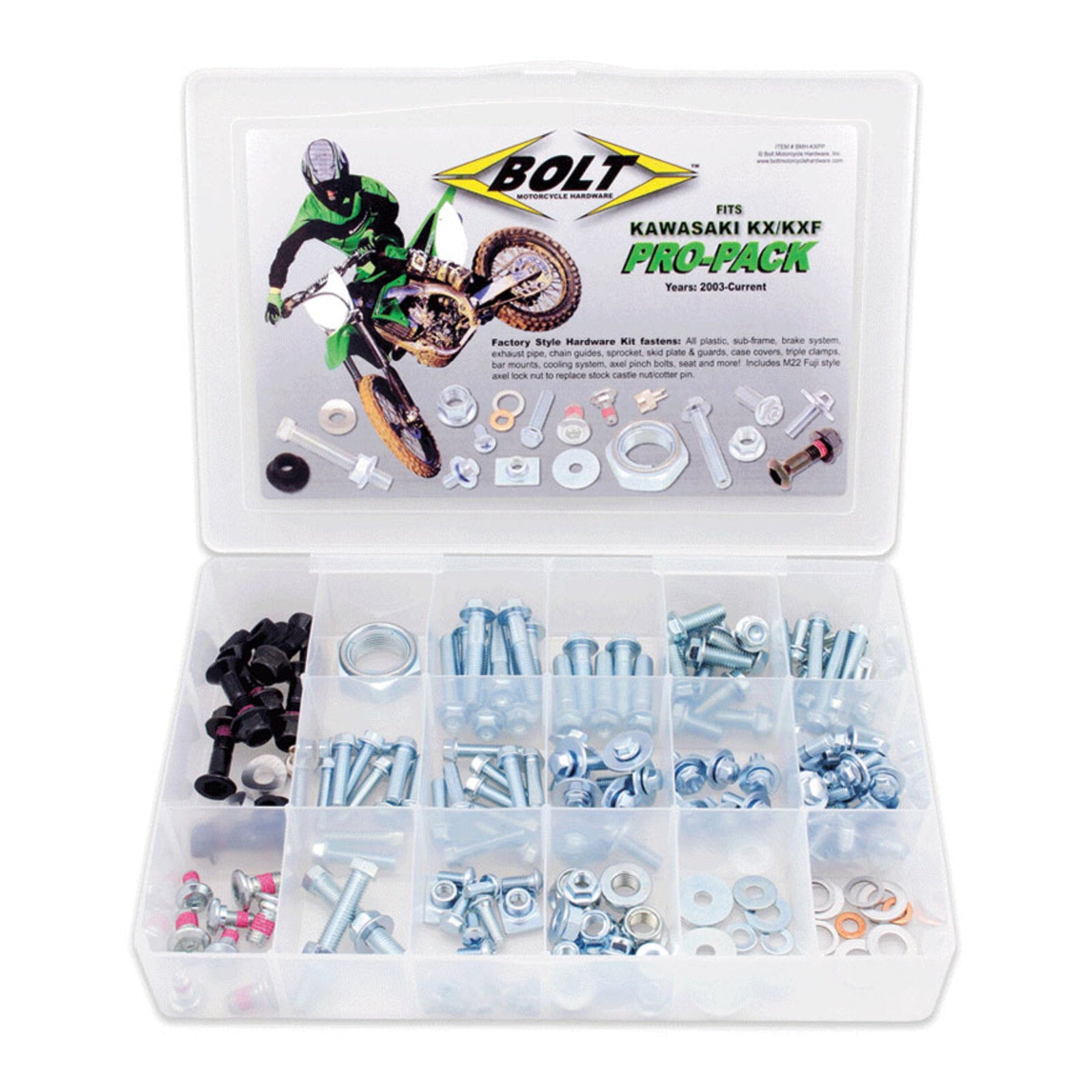 BOLT KAWASAKI KX/KXF PRO PACK - BMH-KXPP