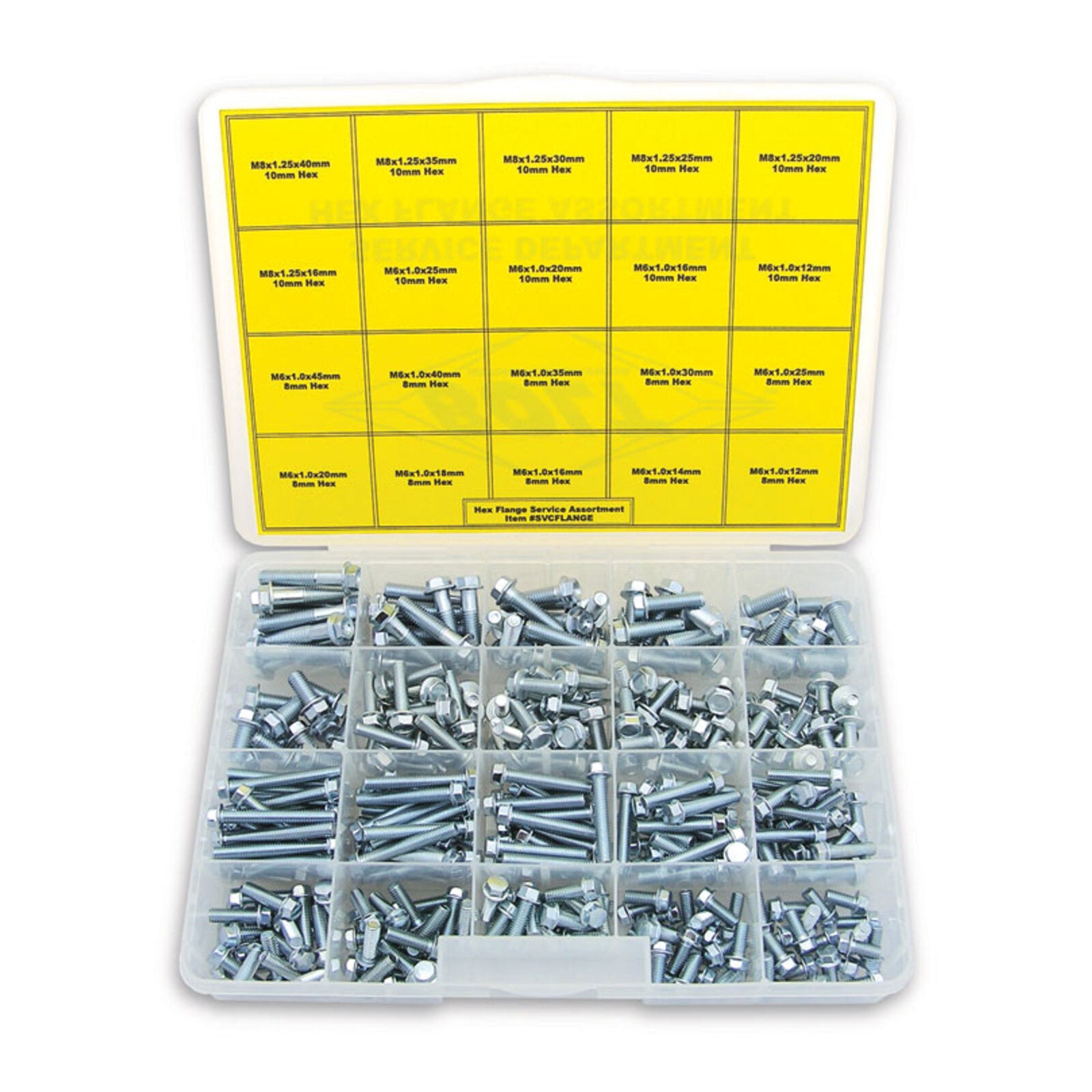 BOLT HEX FLANGE BOLT ASSTD