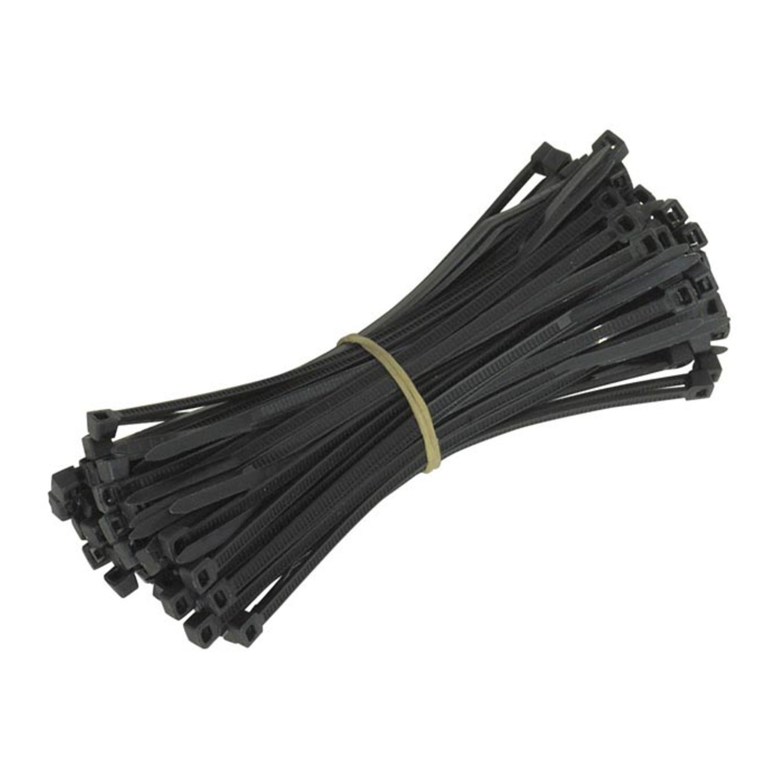 Whites Cable Ties 250 x 3.6mm 100pcs/Bag Black