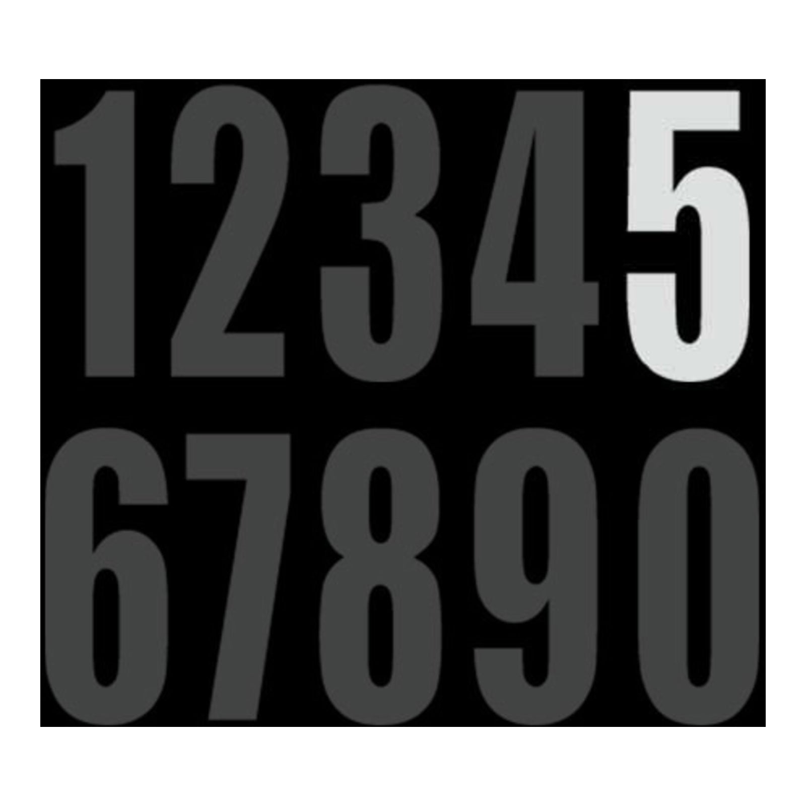 DRC Motion Standard Number MX3 White 5