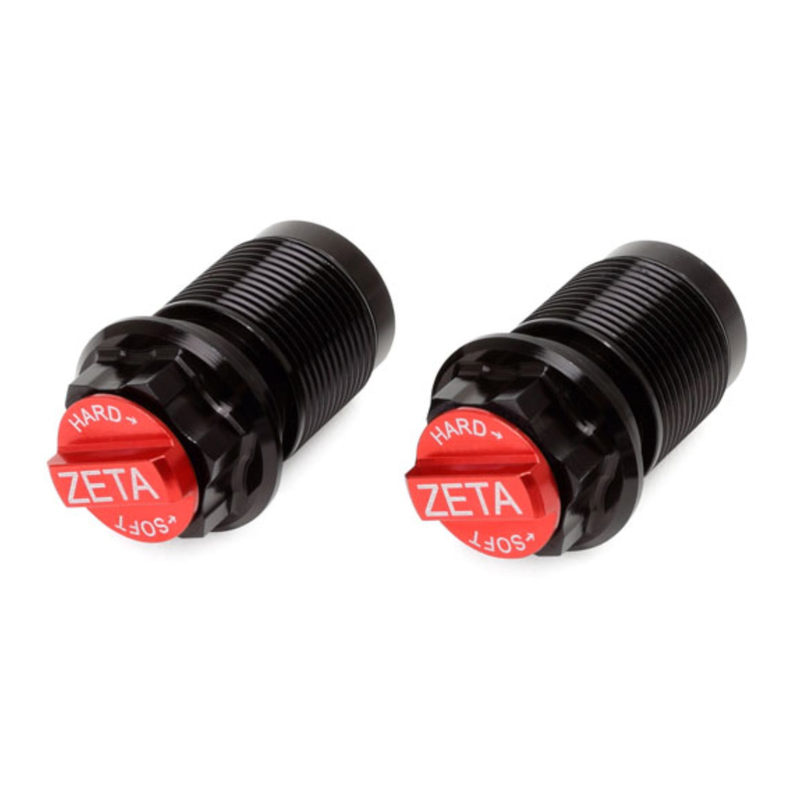 Zeta Front Fork Bottom Adjuster KYB AOS - Black/Red 2pcs