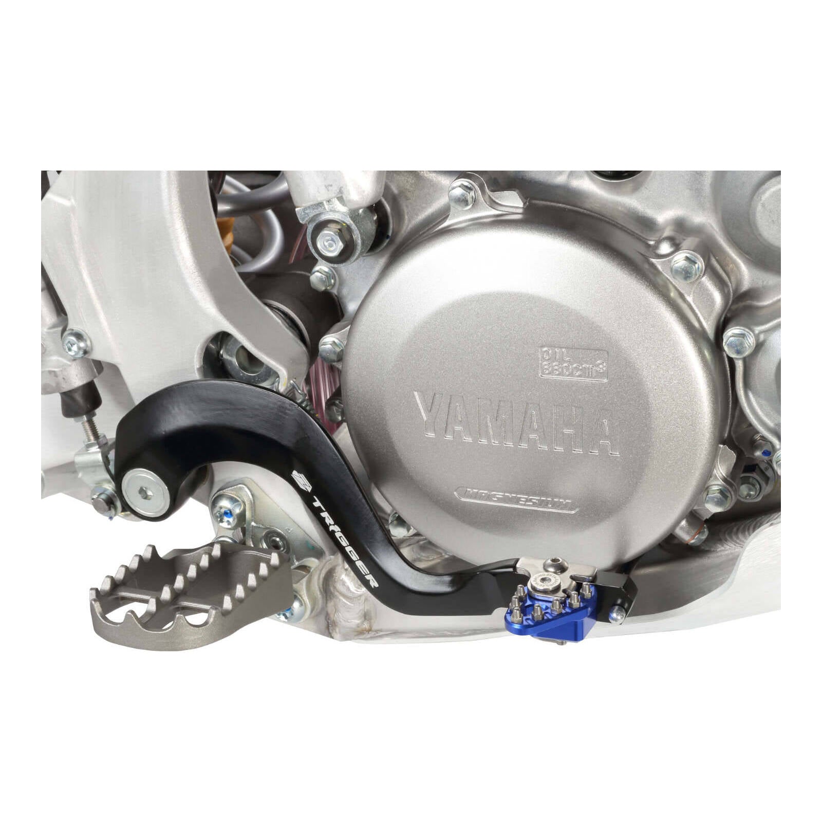 Zeta Trigger Brake Pedal Yamaha YZ125/250/250X Blue