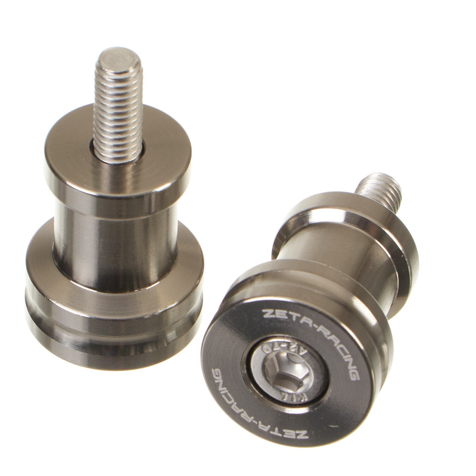 Zeta Swing Arm Spool M6 Yamaha - Ti-Colour