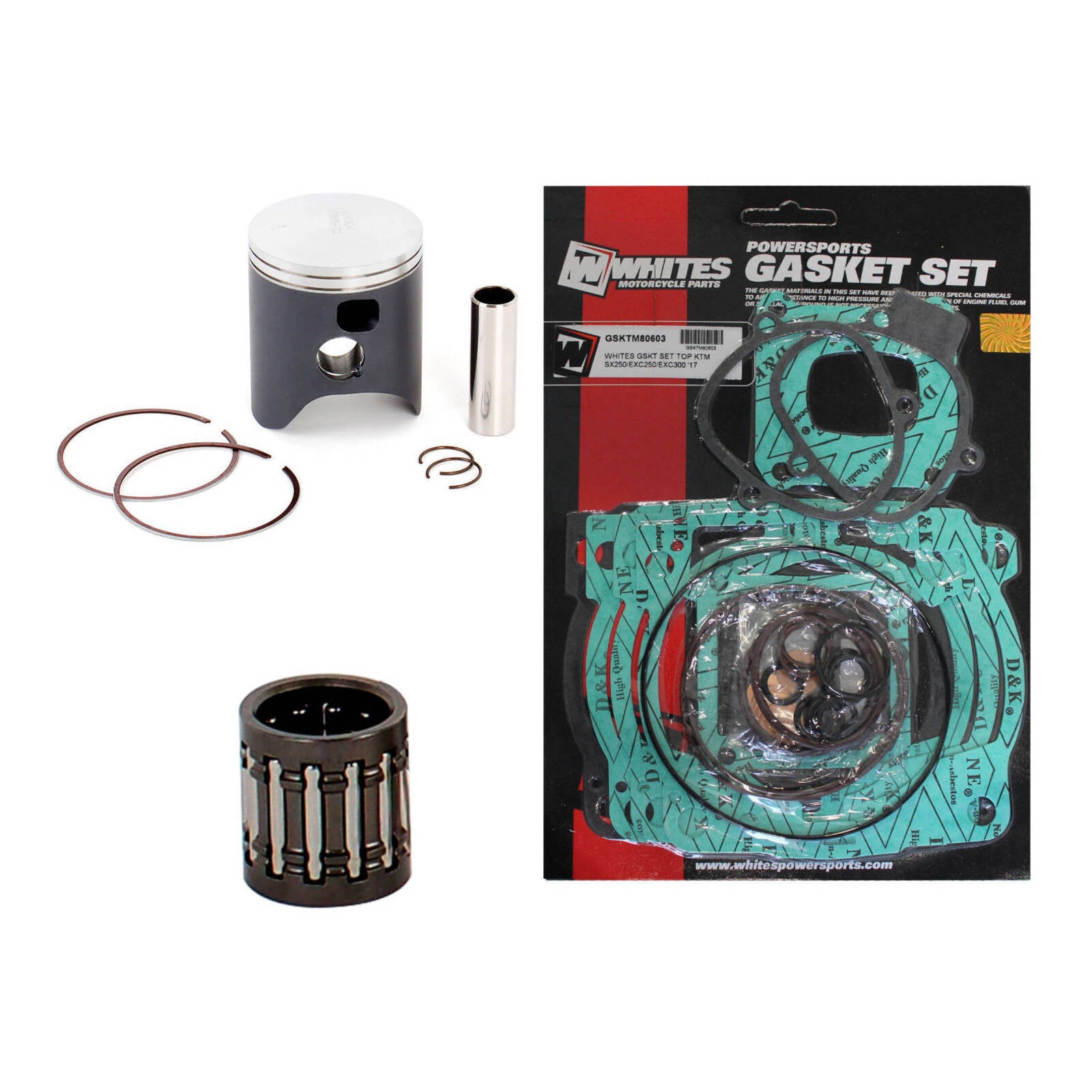 Top End Rebuild Kit (B) KTM 250 EXC 2017 - Single Ring