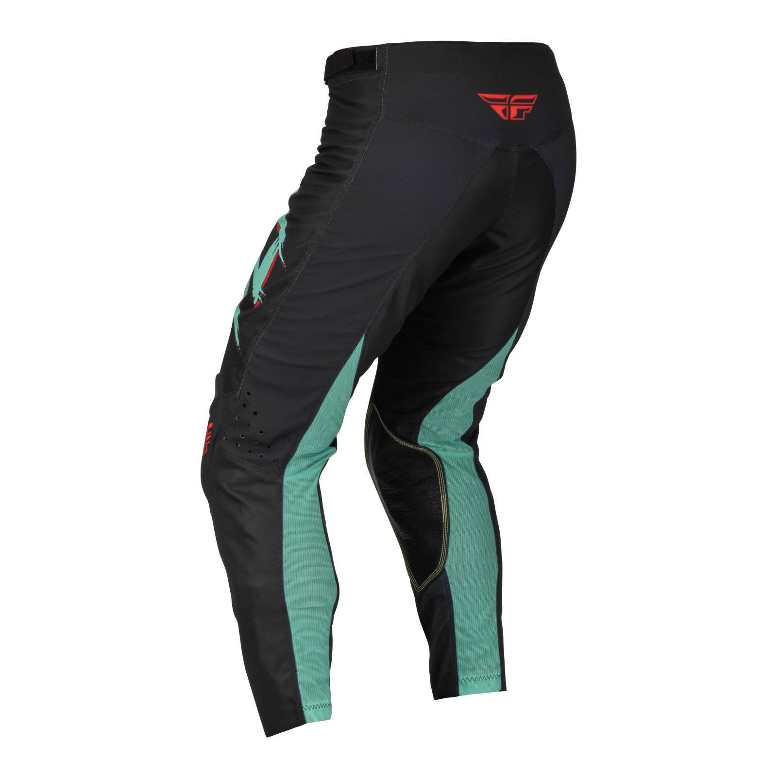 Fly Racing Kinetic Special Edition Rave Pant - Black / Mint / Red