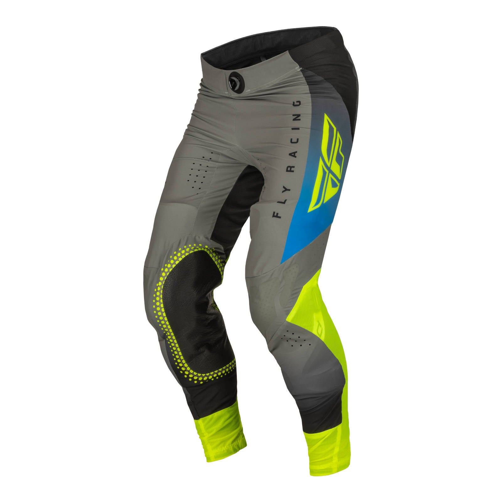 FLY RACING HYDROGEN PANTS - GREY/BLUE/HIGH VIS