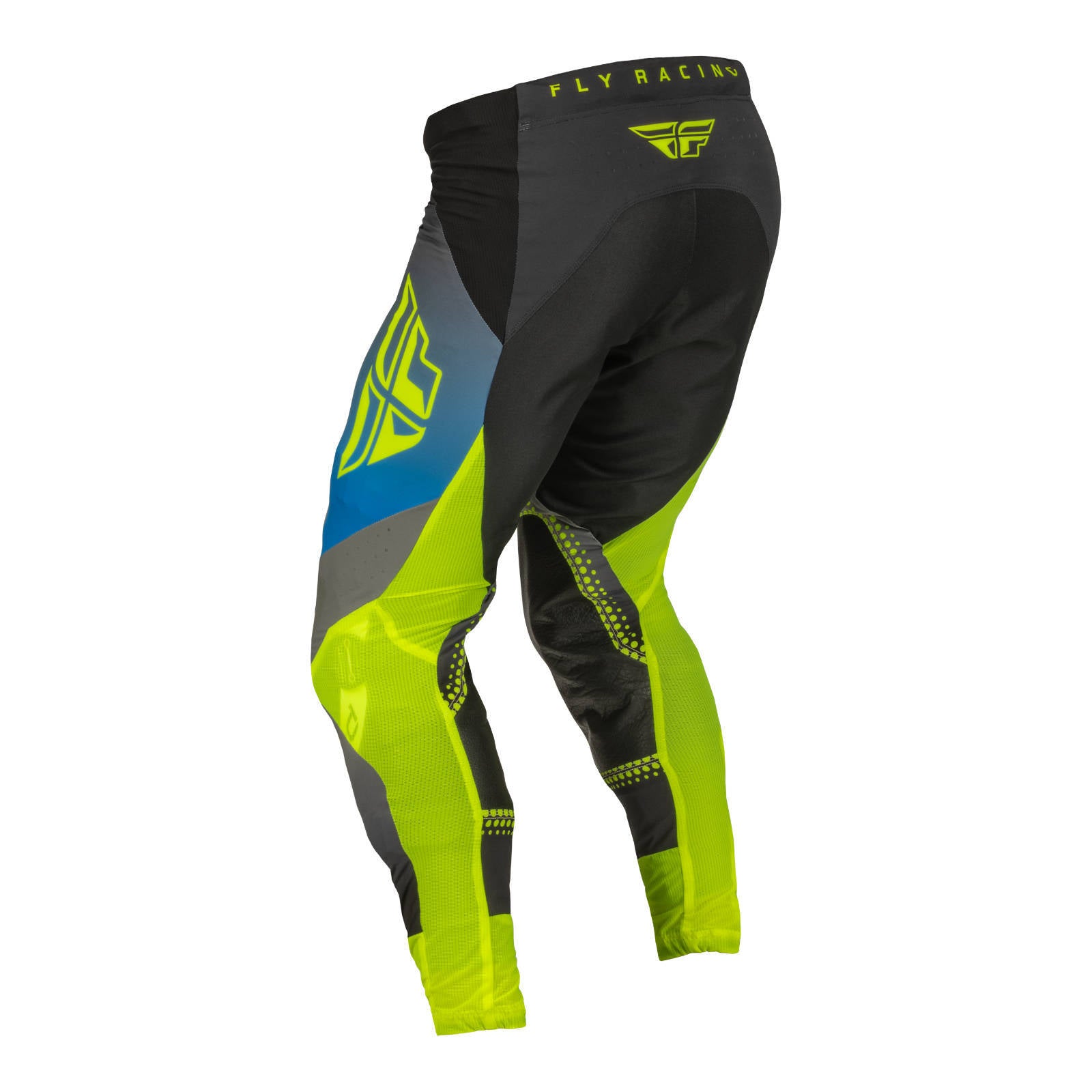 FLY RACING HYDROGEN PANTS - GREY/BLUE/HIGH VIS