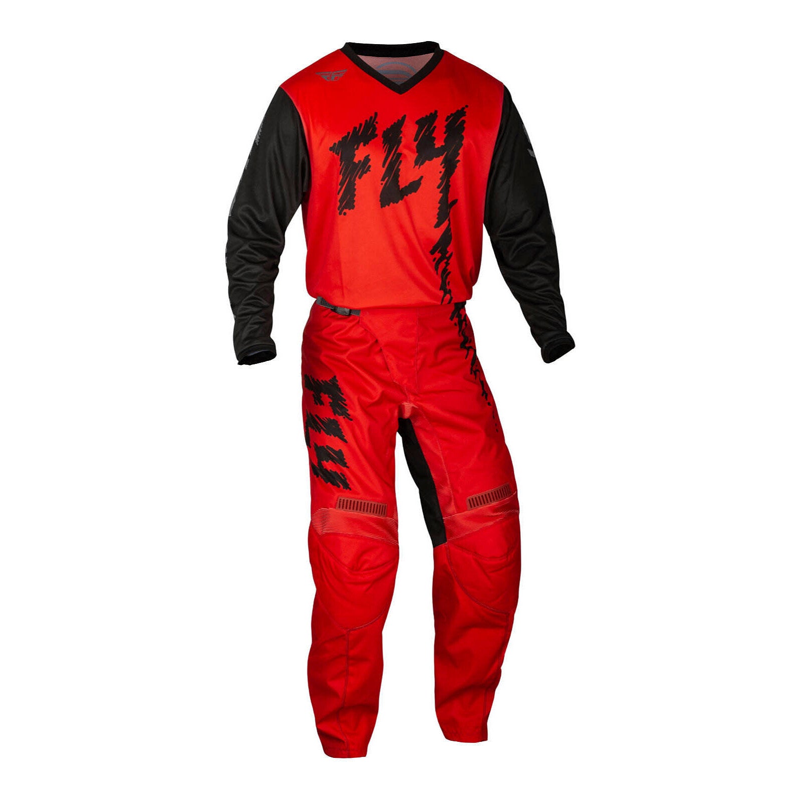 FLY RACING YOUTH F-16 PANTS - RED/BLACK/GREY