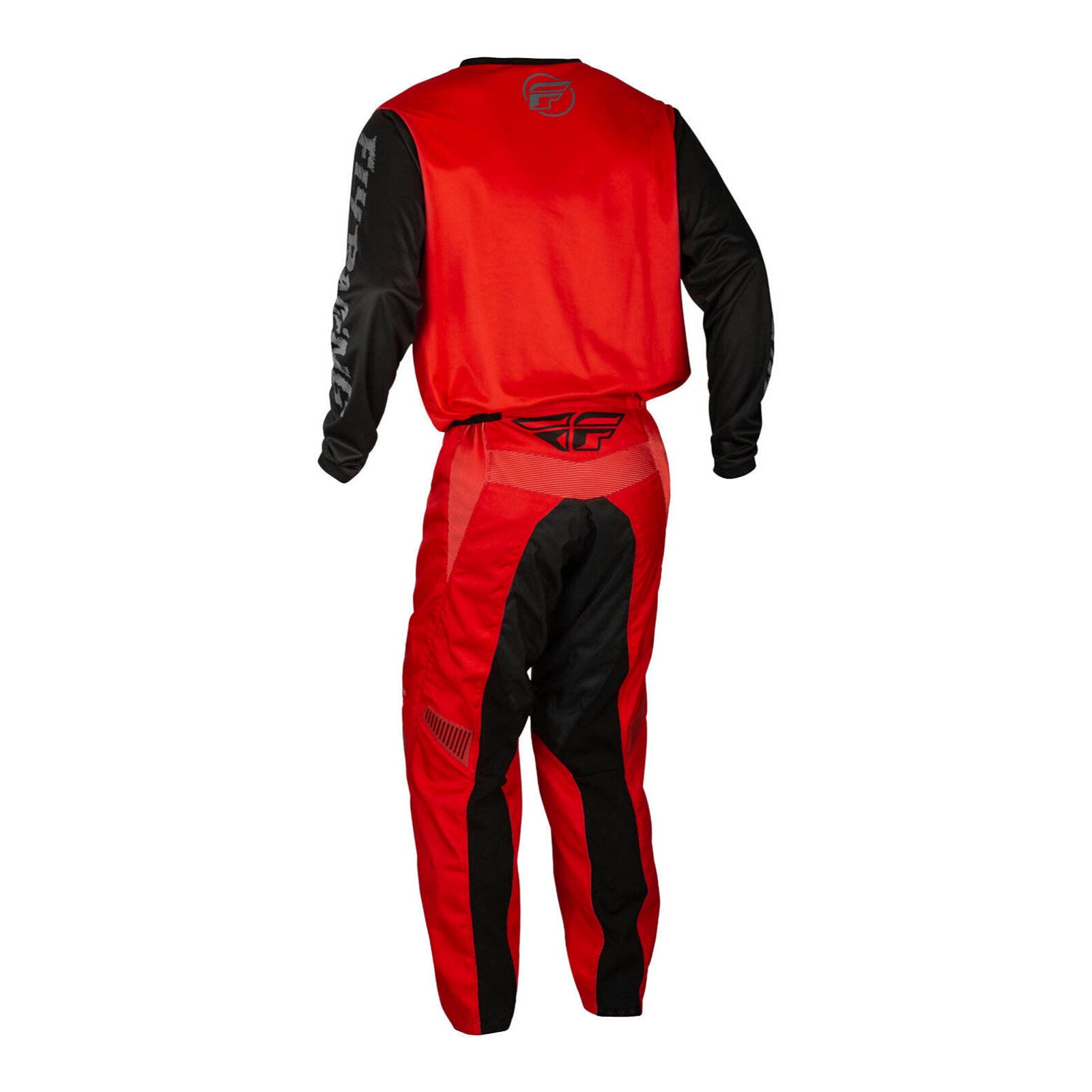 FLY RACING YOUTH F-16 PANTS - RED/BLACK/GREY