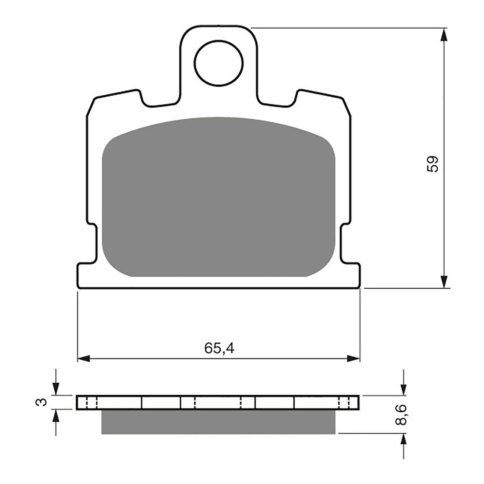 GOLDfren Brake Pads - S3 Sintered Sports