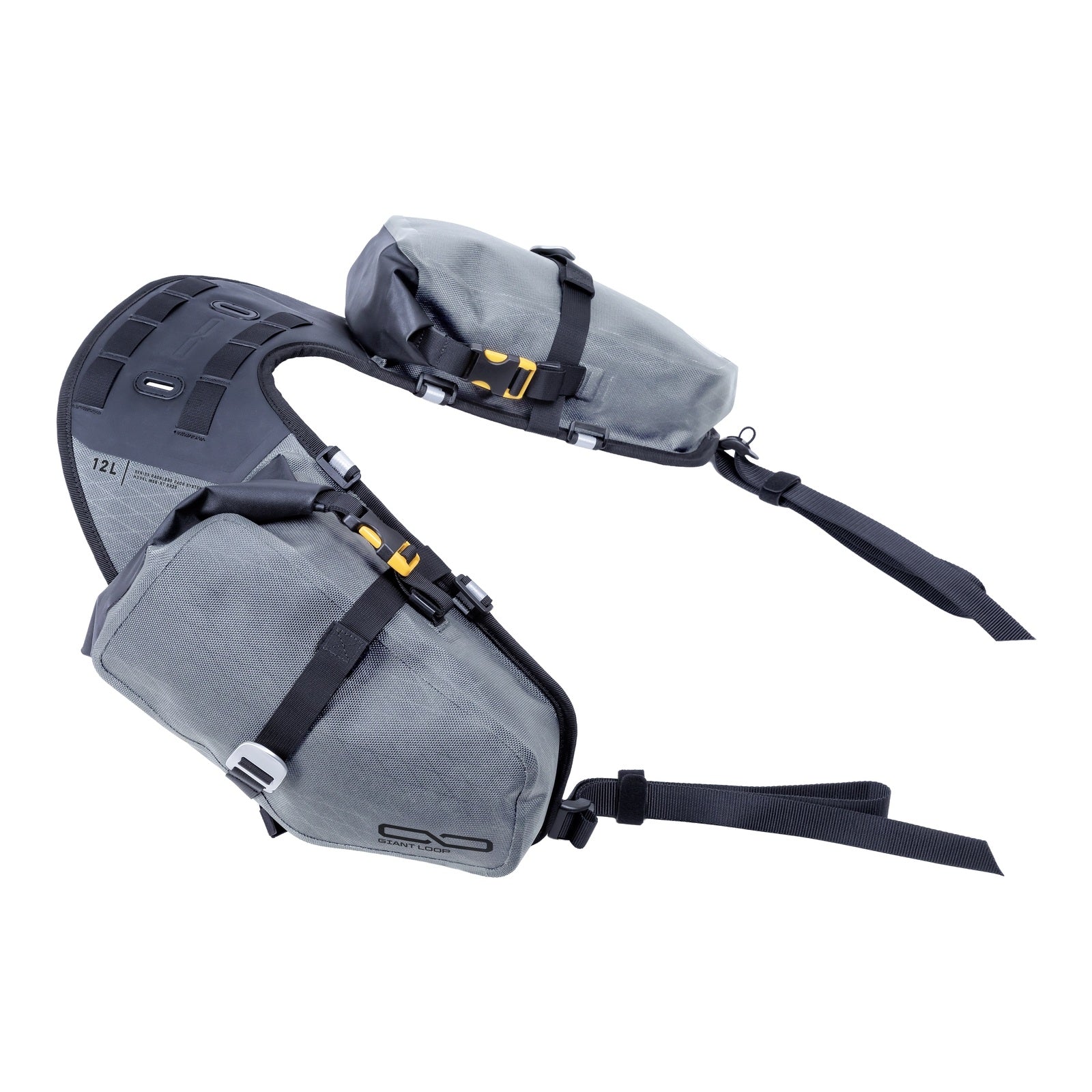 Giant Loop Mojavi Saddlebag ’26 - Grey (12L)