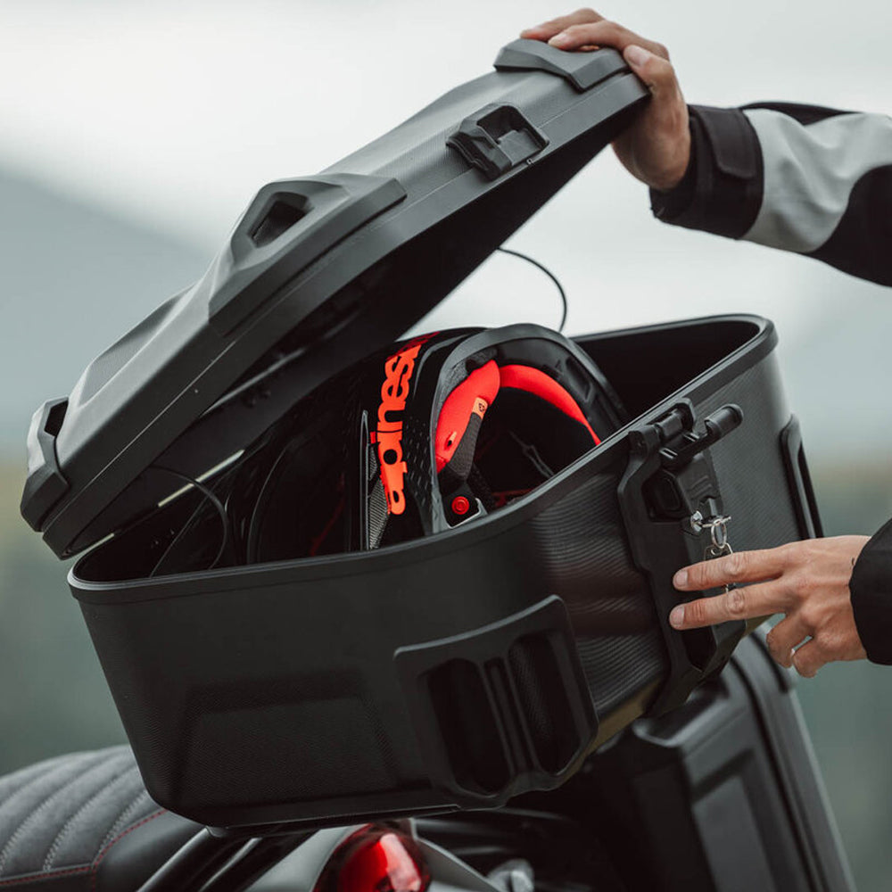 DUSC SIDE / TOP CASE SW MOTECH 33 LITRE BLACK