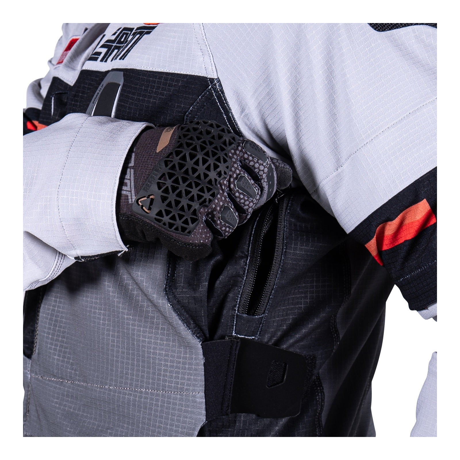 Leatt 5.5 ADV Rally Jacket - Grey